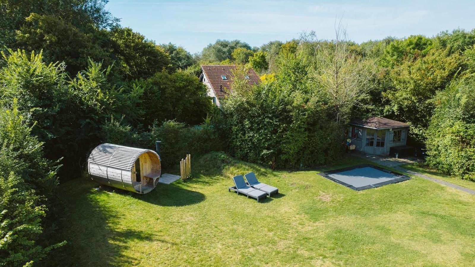 Poldersbos 3 - Ouddorp "Barledunes" - Met Jacuzzi En Sauna Villa Bagian luar foto